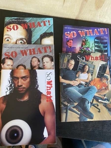 So What! Metallica Magazine 5 Issues - Picture 1 of 7