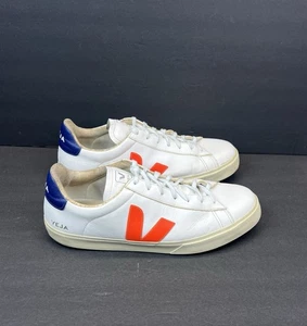 Veja Campo Sneaker Herren Gr. 12,5 weiß orange - Bild 1 von 10