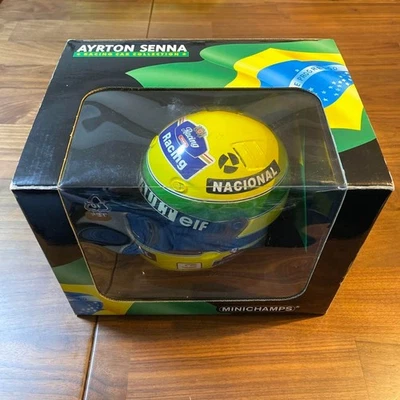 Ayrton Senna 1/2 Scale Helm - Williams 1994 / Minichamps gebraucht gut - Bild 1 von 4