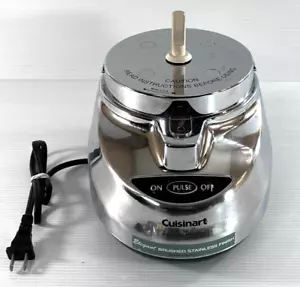 Cuisinart Prep 9 DLC-2009 CHB 9 Cup Food Processor Replacement Motor Base WORKS - Picture 1 of 10