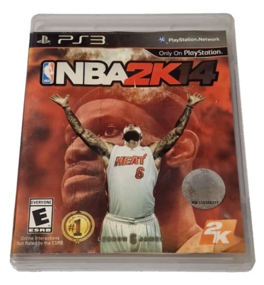 NBA 2K14 (Sony PlayStation 3, 2013) Region 1 USA/Canada Cert E (No Manual) USA - Image 1 of 4