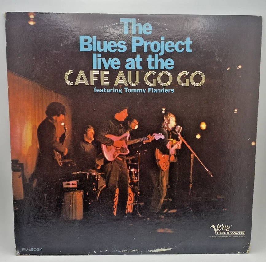 The Blues Project Live At The Cafe Au Go Go 1966 LP Vinyl Record Verve Records Foto 1 de 4