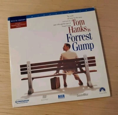 Forrest Gump Laserdisc 1994 Deluxe Edition Laser Disc Tom Hanks - Imagem 1 de 4