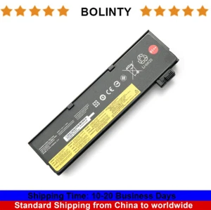 72Wh 61++ 01AV427 01AV425 Battery For Lenovo ThinkPad T480 T470 P51S P52S T570 - Picture 1 of 8