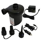 2in1 Electric Air Pump Inflator Camping Bed Mattress Pool 12V Car & 240V Mains 