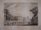 Tres Belle Lithographie Du Palais Du Roi A Bruxelles Litho Vers 1825