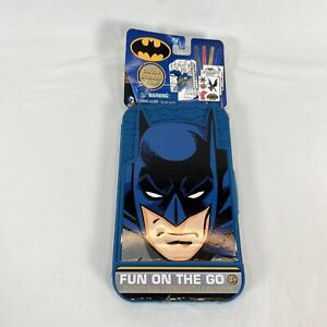 Batman Fun On The Go Color Art Activity Set Empty Activity Set Case Pencil Case