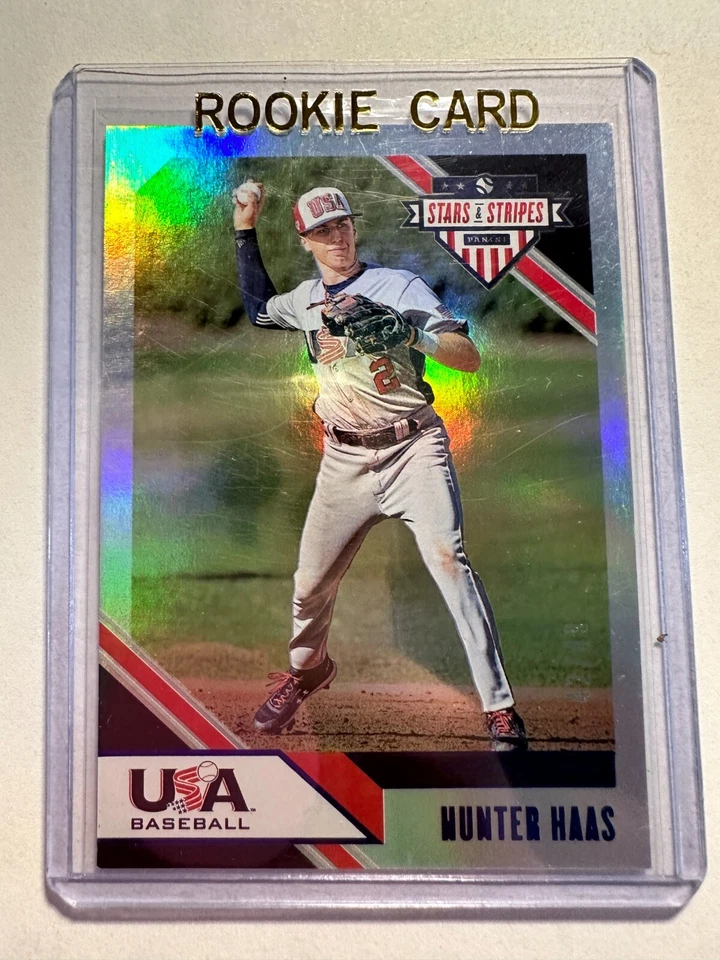 K35,657 - 2020 USA Stars and Stripes Longevity Sapphire #36 Hunter Haas #/49 - Image 1 of 1