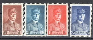 France Scott 415-418 / 1F Fault - CV 2.70$ - Picture 1 of 2