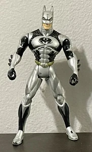Kenner DC Comics Batman 1997 grau 5" Actionfigur Cape Toys Superhelden Vintage - Bild 1 von 13