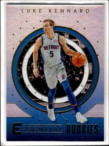 2017-18 Panini Essentials Luke Kennard Essential Rookies  #ER-8 Detroit Pistons