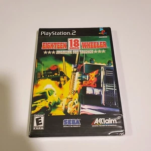 18-Wheeler: American Pro Trucker (PlayStation 2 PS2, 2001) ☆ SEALED ☆ Brand New - Picture 1 of 8