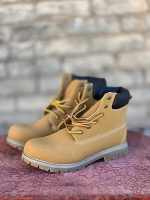 OZARK TRAIL Men's Size 11 Troy Lace-Up Hiking, Hunting Work Boots • Wheat - Image 1 of 4