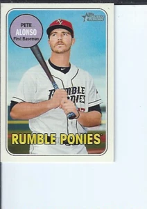 Pete Alonso 2018 Topps Heritage Minors - Imagen 1 de 1