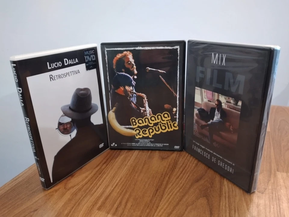 DALLA - DE GREGORI VIDEO E CONCERTI IN 3 DVD - Immagine 1 di 4