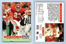 Barry Word #206 NFL Pro Set 1992 Series 1 Trading Card