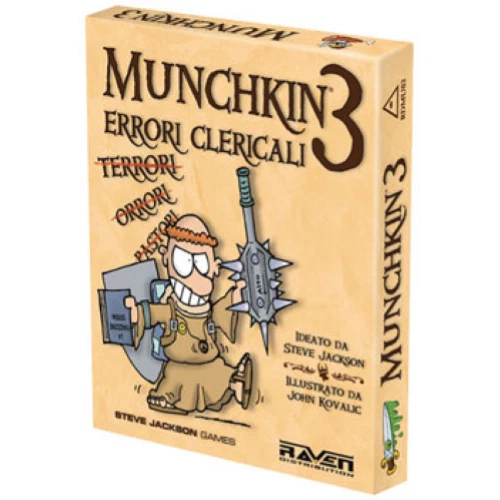 Munchkin 3 Errori Clericali (edizione in italiano) - Immagine 1 di 1