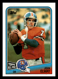 1988 Topps John Elway HOF All-Pro #23 Denver Broncos NM-MINT
