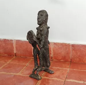 Scultura Putali in metallo sciamano Nepal Himalayan scultura primitiva pupazzo, MP2 - Foto 1 di 5