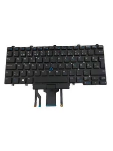 Keyboard BACKLIT Dell Latitude E5450, 70, 80 E7450, 70, 80 YGYR4 ESTONIAN - Zdjęcie 1 z 5