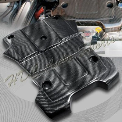 For 2009-2016 Nissan 370Z Z34 Light Weight Real Carbon Fiber Engine Cover Kit - Image 1 of 3