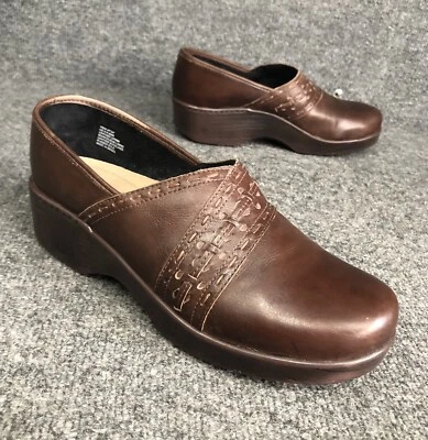 Abeo Bio Femi Damengröße 9N schmale professionelle braune Clogs rutschfeste Schuhe gebraucht, in einwandfreiem Zustand - Bild 1 von 4