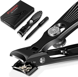 2024 New German Nail Clippers for Men, Upgrade Wide Jaw Opening Nail Clippers Wi - Picture 1 of 11