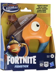 New Nerf Super Soaker Fortnite Fishstick Water Micro Blaster - Picture 1 of 3