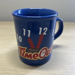 Rare Vintage Cadburys Time Out Mug - Made In England By Kilncraft 80s/90s retro - Picture 1 of 8