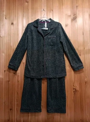 Женские Gilligan & O'Malley серый леопард печать Pj's XL - Изображение 1 из 4