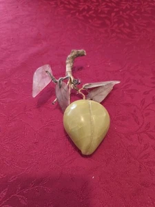 Vintage Chinese Hardstone Fruit Branch - Picture 1 of 9