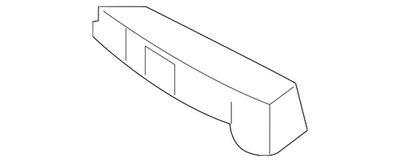 Original Acura 2007-2012 Acura RDX - Espaciador R parachoques delantero lateral 71193-STK-A01 Foto 1 de 2