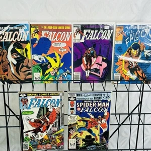 Falcon 1-4 Marvel Premiere 49 & Team Up 114 Lot Key 1st The Silencer - Picture 1 of 4