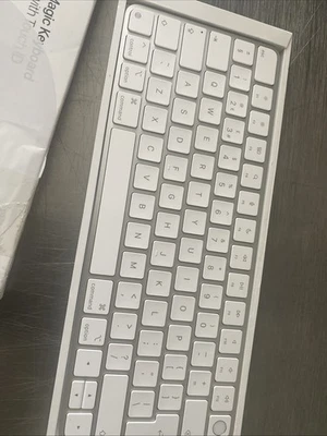 Genuine Apple Magic Keyboard With Touch ID Model MXCL6M54KB British English - Image 1 of 4