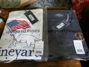 NWT - VINEYARD VINED (5) Tee Shirt Lot - Pocket Tee, Anchor L/S tee - BOYS  XL  - Picture 1 of 7