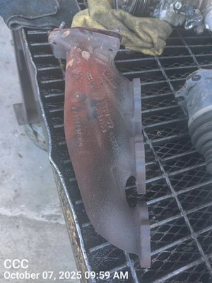 Colector de escape izquierdo conductor 3,0 L compatible con 13-15 17-19 AUDI Q7 7437075 Foto 1 de 4