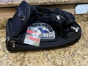 Maleta de viaje vintage DENCO equipaje con ruedas deportes años 90 Colorado Rockies MLB - Imagen 1 de 10