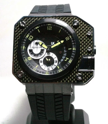 UHR-KRAFT MEN'S HELICOP CUBE,  QUARTZ ALARM, MODEL 14403/7, 10ATM - Image 1 of 4