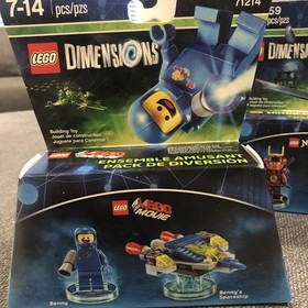 Lego Dimensions Fun Pack 71214 The Lego Movie Benny's Spaceship New Sealed