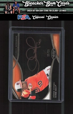 2014 Topps Tier One Acclaimed Autographs Bronze Adam Jones Auto - Image 1 of 2