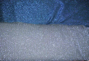 Jersey (€12/m²) 0,3m Lurex mit Stretch 1,50m breit - Bild 1 von 3