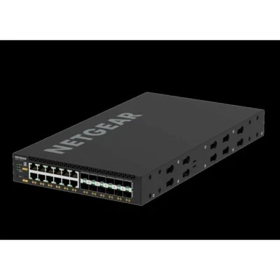 Netgear XSM4324-100NES 12 Port 10G Gigabit 12 Expansion Managed Ethernet Switch - Image 1 of 4