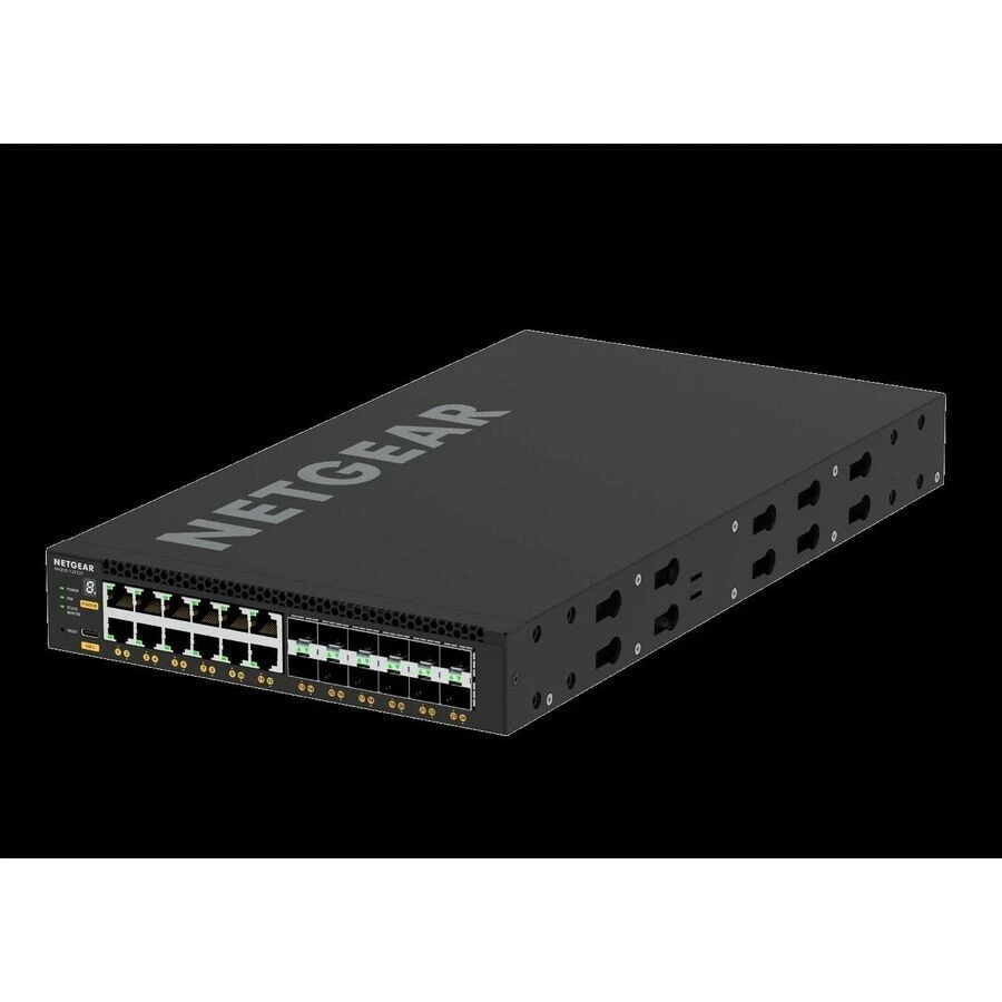 Netgear XSM4324-100NES 12 Port 10G Gigabit 12 Expansion Managed Ethernet Switch - Image 1 of 4