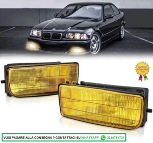 Fendinebbia VETRO GIALLO German Tuning BMW Serie 3 E36 1992-1998 CON LAMPADINE - Foto 1 di 6