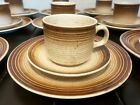 Churchill Stonecast Range England Homespun Keramik 40tlg. Kaffeeservice