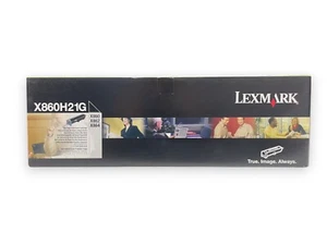 Cartucho de tóner genuino Lexmark X860H21G de alto rendimiento X860 X862 X864 NUEVO SELLADO - Imagen 1 de 6