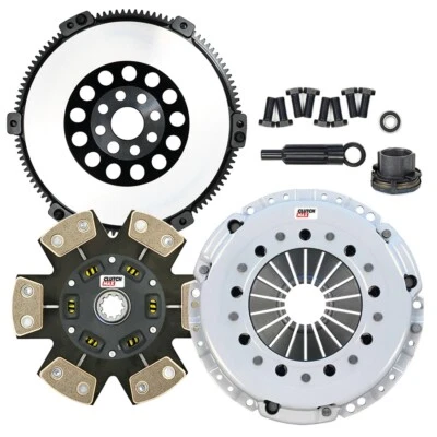 KIT EMBRAGUE CM ETAPA 4 + VOLANTE SÓLIDO CROMADO para BMW M3 1996-1999 EURO 6 VELOCIDADES Foto 1 de 4