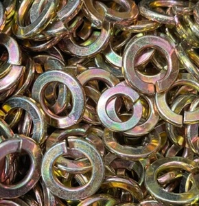 Zinc Yellow Metric Rectangular Spring Washers M12 QTY 250 - Picture 1 of 1