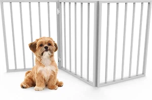 Pet Gate – Dog Gate for Doorways, Stairs or House– Freestanding, Folding, Accord - Picture 1 of 7