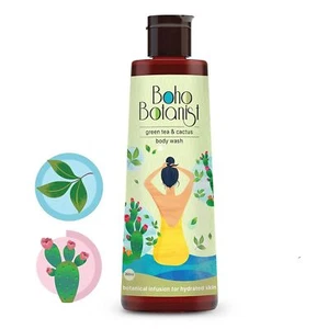 Boho Botanist Grüner Tee & Kaktus Duschgel Für Alle Hauttypen 350 ML B050 - Bild 1 von 4